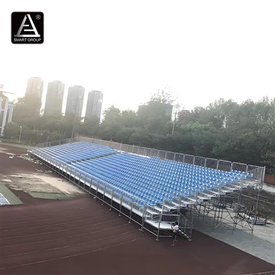 Lauko futbolo laikinieji pastolių tribūnos stadiono balikliai