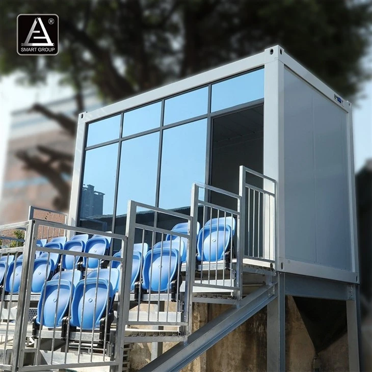 Grandstand Seating System with Integrated VIP Rooms for Sports Venues high quality